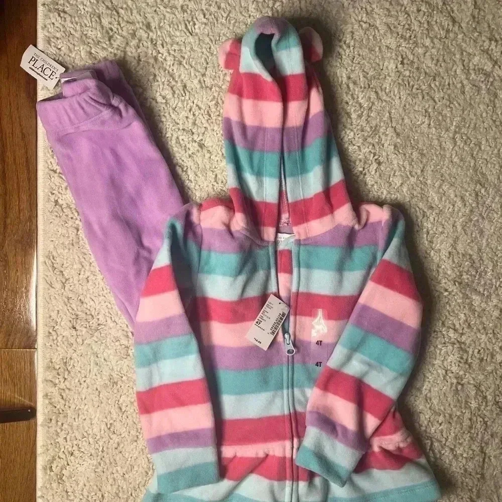 GIRLS LOT OF 3 CHILDREN’S PLACE NWT SIZE 3T & 4T